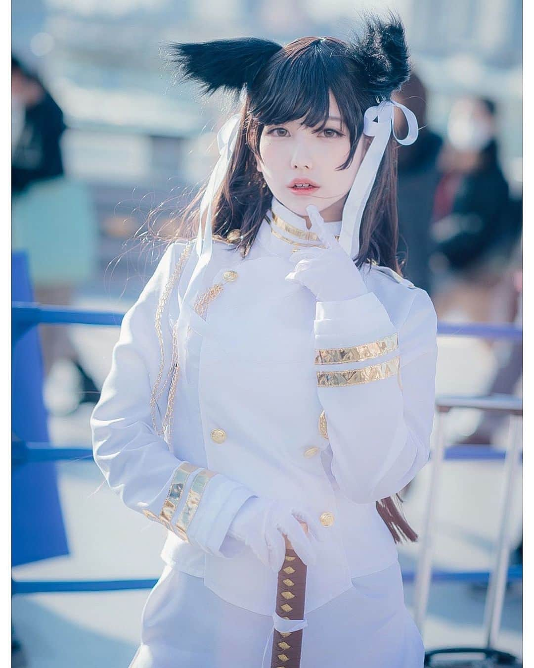 森嶋あんりさんのインスタグラム写真 - (森嶋あんりInstagram)「C97 コスプレ アズールレーン 愛宕 ・ ・ #コスプレ #cosplay #cosplayer #anime #animejapan #japanesegirl #アズールレーン #アズレン #愛宕 #instagram #instagood #jk #女子高生 #森嶋あんり #ゼロイチファミリア #ポートレート #被写体 #モデル #model #makeup #グラビア #팔로우  #팔로미  #셀카  #셀가  #japanesegirl #撮影会 #撮影会モデル  #自撮り #instagood」1月2日 22時44分 - an_chuu122