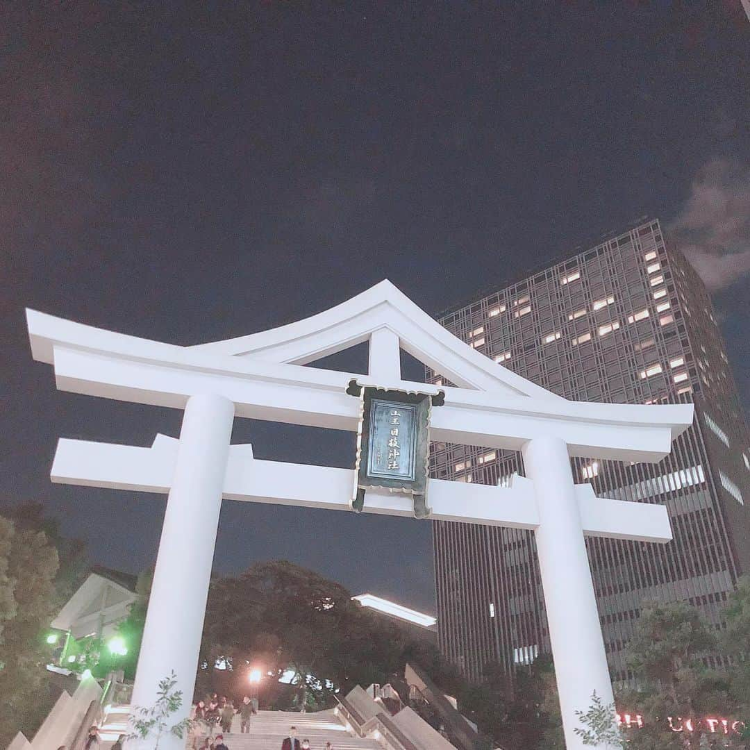 フォンチーさんのインスタグラム写真 - (フォンチーInstagram)「初詣 in 日枝神社⛩」1月2日 22時55分 - fonchi1216