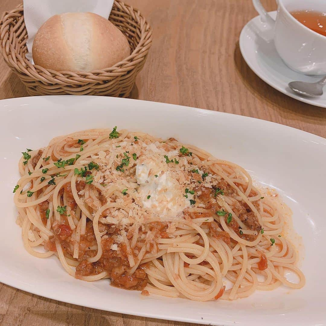 平田詩奈のインスタグラム：「パスタ🍴♡」