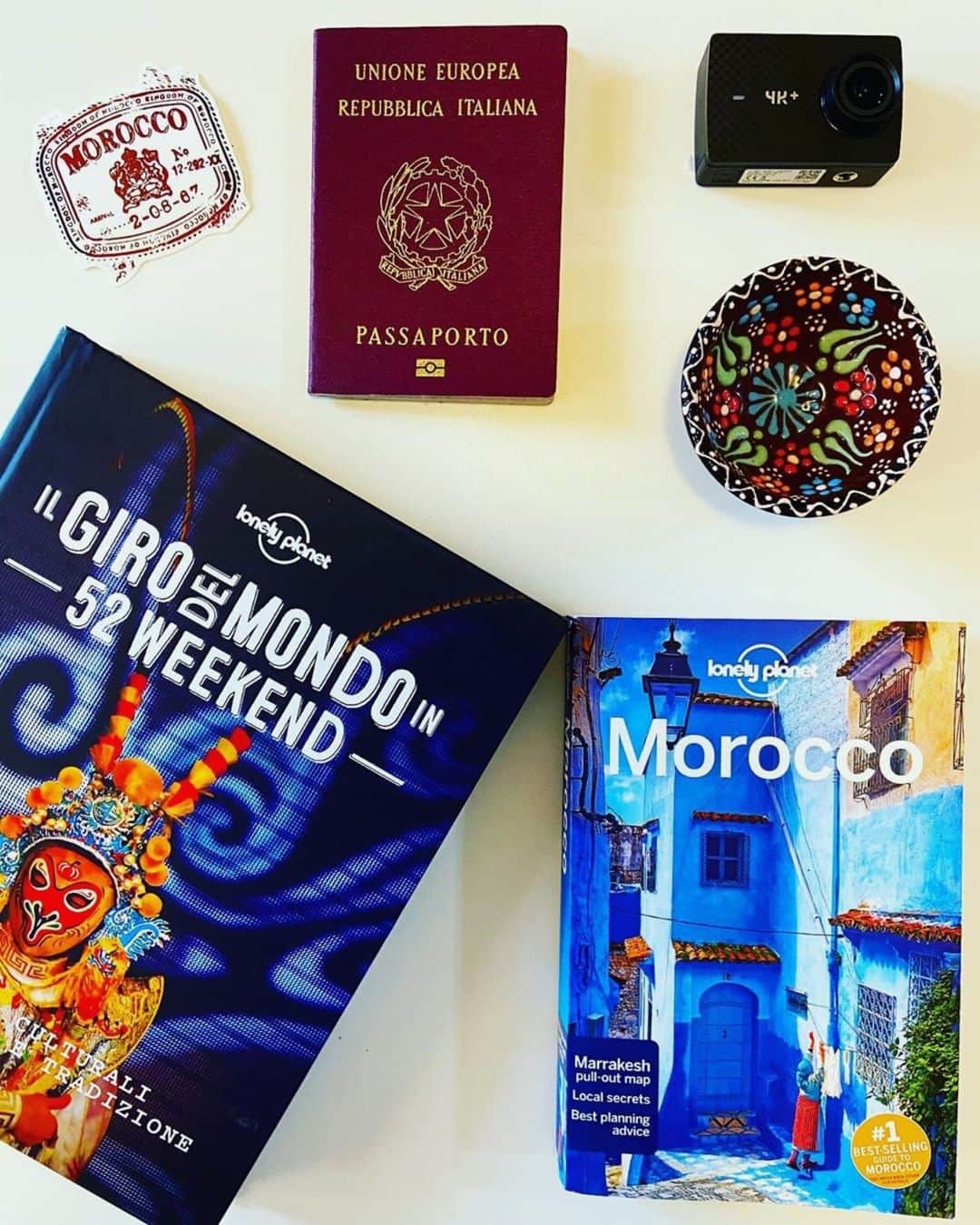 Lonely Planetのインスタグラム：「Today's #mylpguide comes from @clarastoppa who is heading to #Morocco. Where are you going in the new year? Wherever your travels take you be sure to tag your Lonely Planet guide book with our tag for a chance to be featured.」