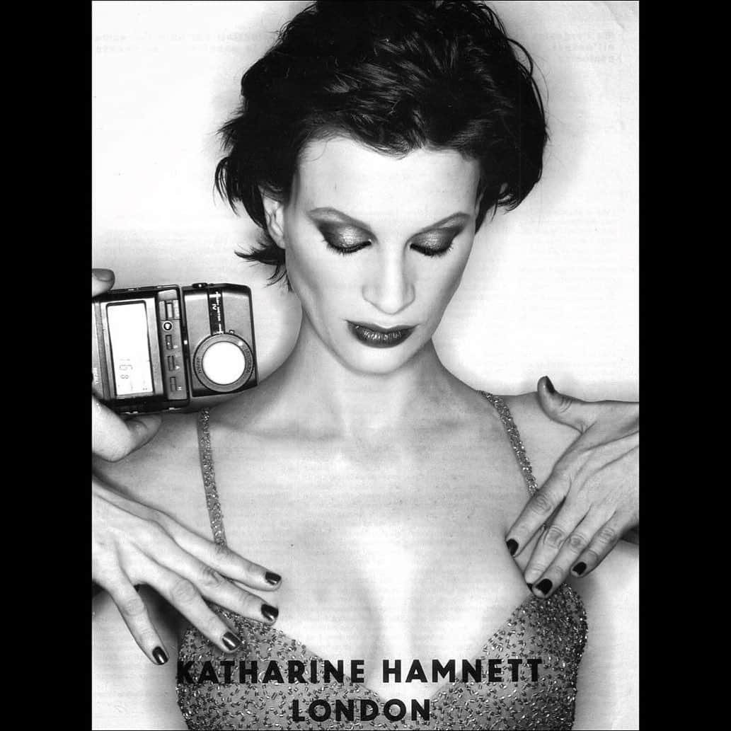 のインスタグラム：「The beautiful @kristenmcmenamy photographer by #juergenteller in 1993 #throwbackthursday」