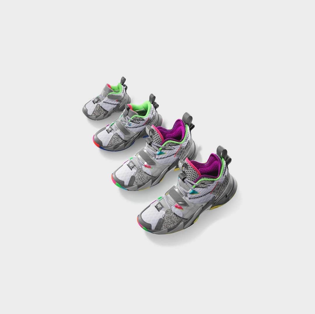 ラッセル・ウェストブルックのインスタグラム：「New Year. Same Energy! The #WhyNot Zer0.3 is now available. Go cop these on Jordan.com. Block out distractions in the new #WhyNot Zer0.3! Available in full family sizes on Jordan.com. #whynot」