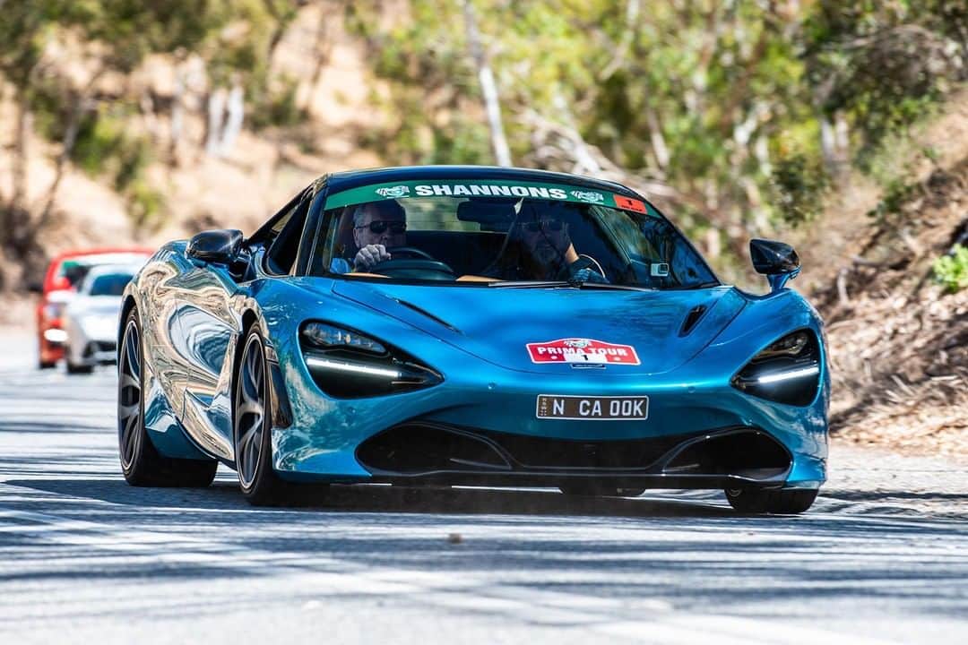 McLaren Automotiveさんのインスタグラム写真 - (McLaren AutomotiveInstagram)「The #720SSpider at the recent Adelaide rally, driven by Former F1 Champion Alan Jones. When the sun is shining and you’re in the company of a racing legend you know it’s going to be a good day.」1月3日 2時00分 - mclarenauto