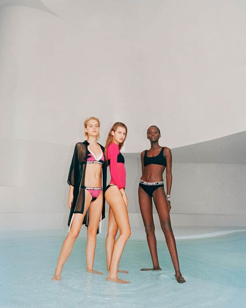 OFF-WHITE C/O VIRGIL ABLOHさんのインスタグラム写真 - (OFF-WHITE C/O VIRGIL ABLOHInstagram)「re20 women's Off-White™ "Swim" collection now exclusively available in selected stores worldwide. architecture c/o @coulon_associes photography c/o @rasmuswengkarlsen」1月3日 12時00分 - off____white