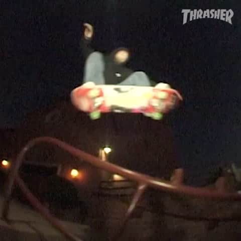 スラッシャーのインスタグラム：「💀 @adamarunski’s DAMN IT ALL part for @zeroskateboards is LIVE on the Thrasher site 📡」