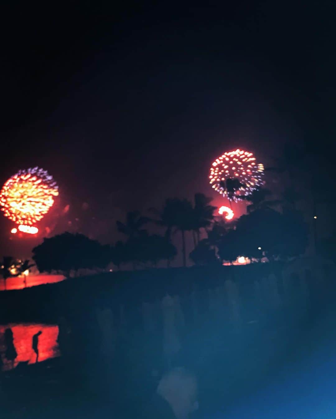 和央ようかさんのインスタグラム写真 - (和央ようかInstagram)「My New Year’s Eve 🌴🌈 Hula ( with champagne 🥂 😅😅😅) making Lei 🌺 Luau and dinnershow .. drinking 🍹 dancing fireworks 🎇  Soo much fun ❤️😘😍 ニューイヤーズイブ🌈🌴 シャンパン🥂フラダンス(何故か片手にシャンパン🥂😅)レイ🌺を作り、ルアウのショー、ディナーにダンスに花火🎆 楽しかった😍❤️ #takakoworldstylin🌎 #lifestyle #newyearseve #hawaii #hula #luau #fireworks #yokawao #和央ようか」1月3日 8時05分 - yokawao0215