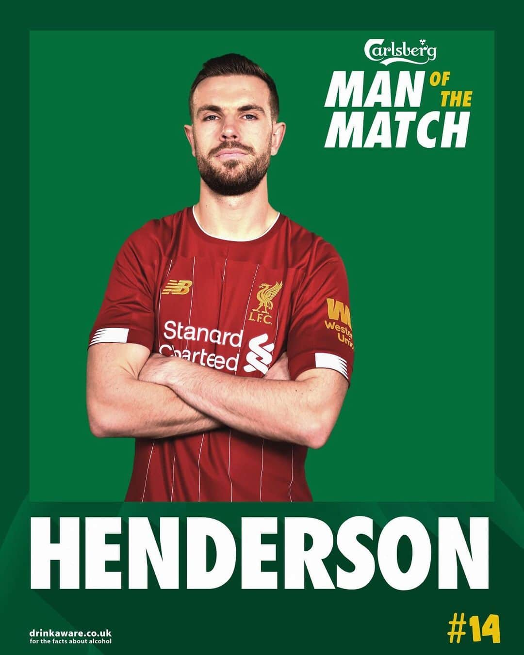 リヴァプールFCさんのインスタグラム写真 - (リヴァプールFCInstagram)「YES SKIPPER 🙌 A boss performance and Hendo is your Carlsberg Man of the Match 👏 #LFC #LiverpoolFC」1月3日 8時19分 - liverpoolfc