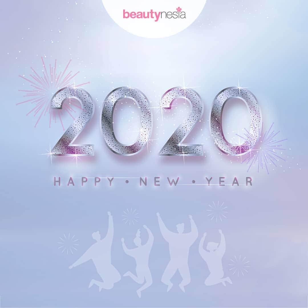 のインスタグラム：「Selamat Tahun Baru!  Semoga tahun ini jadi tahun yang lebih baik dan penuh dengan kebahagiaan, Beautynesian! Terus semangat, and keep on fighting!  Kasih tau harapan kalian buat tahun 2020 ya!  #Beautynesia #BeautynesiaID #2020」