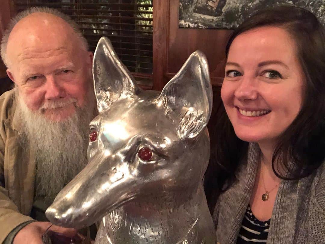 ズザンナ・シャコフスキーのインスタグラム：「2020 with my Dad #SlyFox」