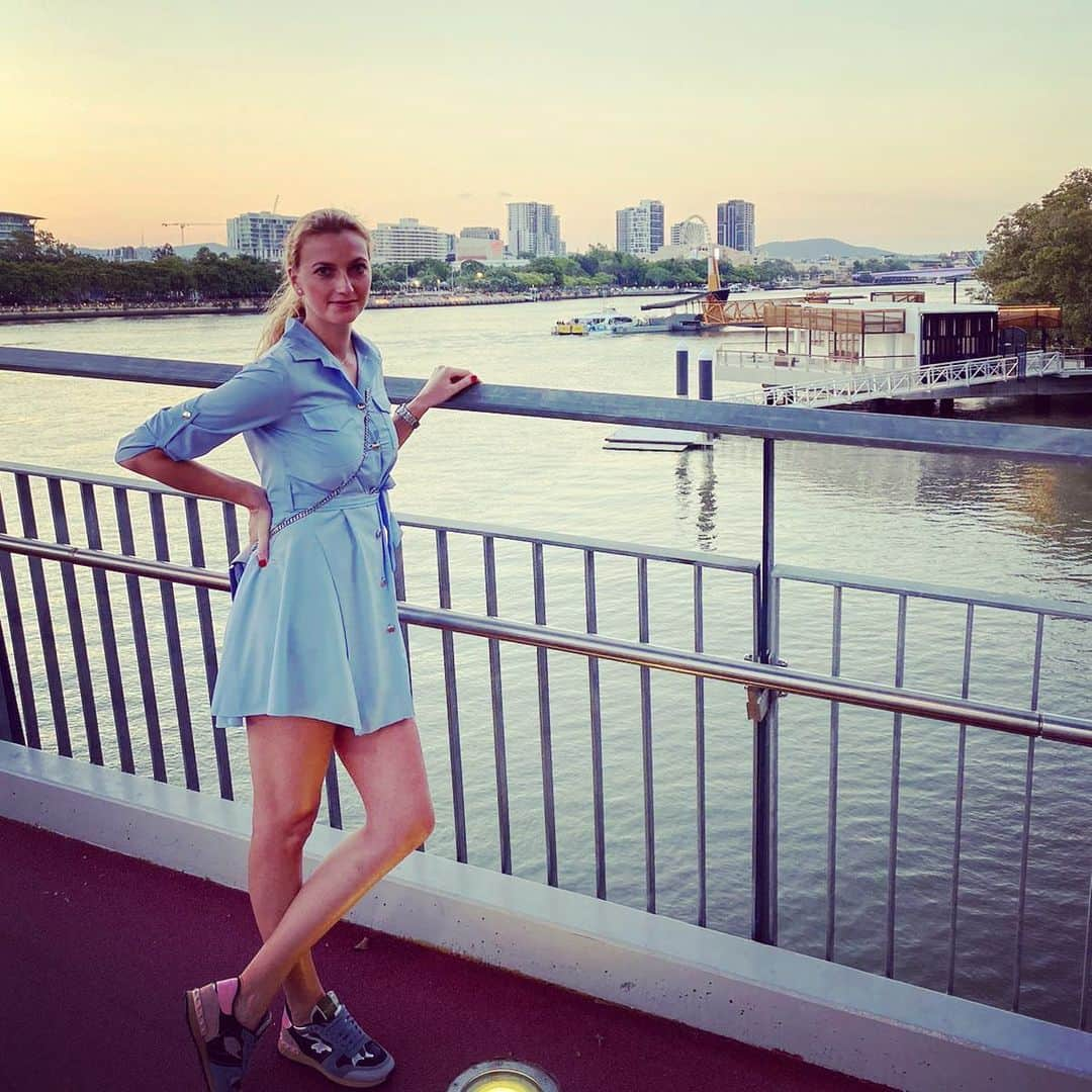 PetraKvitovaさんのインスタグラム写真 - (PetraKvitovaInstagram)「Made it. Good night from Brisbane 😘」1月3日 21時44分 - petra.kvitova