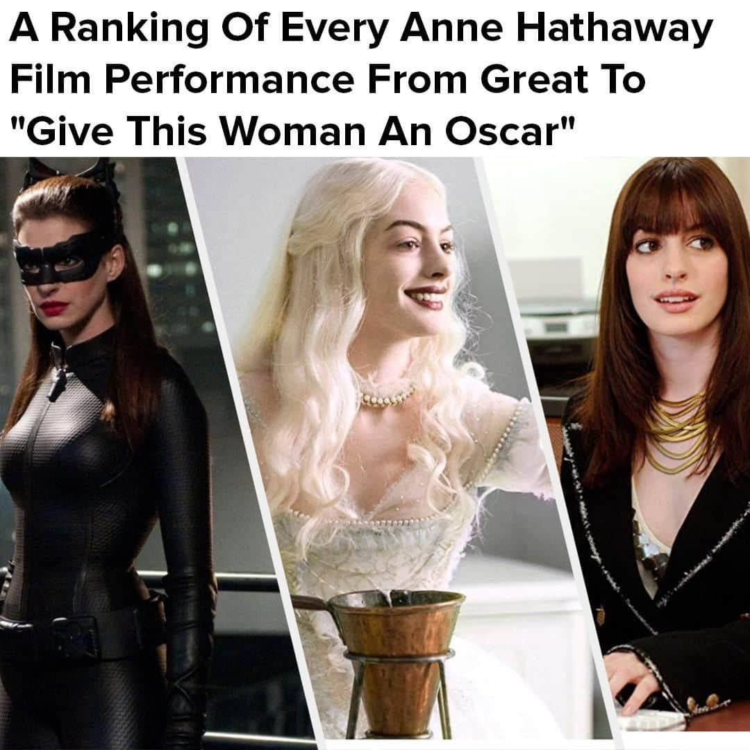 BuzzFeedさんのインスタグラム写真 - (BuzzFeedInstagram)「AKA: An Ode To Anne Hathaway ✨ Link in bio 👆」1月3日 13時59分 - buzzfeed