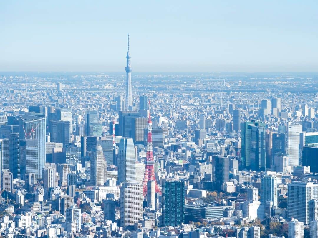 東京都庁広報課さんのインスタグラム写真 - (東京都庁広報課Instagram)「「東京タワーと東京スカイツリー／Tokyo Tower & Tokyo Sky Tree (2019.12.4撮影)」 #タワー #展望 #都内 #東京ソラマチ #Tower #晴天　#空撮  #beautifuldestinations #tokyotrip #tokyotravel #passionpassport #tokyojapan #instatokyo #loves_nippon #phos_japan #bestjapanpics #cooljapan #japan_of_insta #discovertokyo #photo_jpn #東京観光 #東京旅行 #illgrammers #景色 #お出かけ #東京 #Tokyo #东京 #도쿄 #tokyogood」1月3日 17時00分 - tocho_koho_official