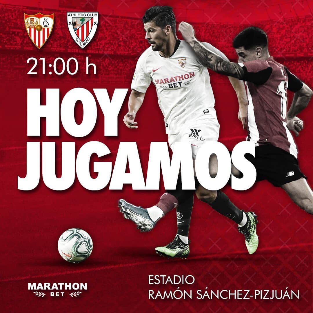 セビージャFCさんのインスタグラム写真 - (セビージャFCInstagram)「Vuelve @laliga al Ramón Sánchez-Pizjuán. 🏟❤️⚽️ ¡A por todas, EQUIPO! 💪🏻 #WeareSevilla #SevillaFCAthletic #VamosmiSevilla」1月3日 18時03分 - sevillafc