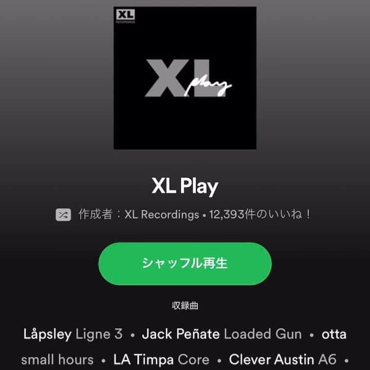 のインスタグラム：「XLレコーディングスのプレイリストに何故かズレテルズが😳 正月早々めっちゃめっちゃウケる！！💕😂 #ズットズレテルズ #僕の果汁  WTF!!!!FIREEEE🔥🔥🔥 My song is on Spotify's XL recording playlist!!!!! @xlrecordings @spotify  This song was released 10 years ago...I don't know why.🤣🔥」
