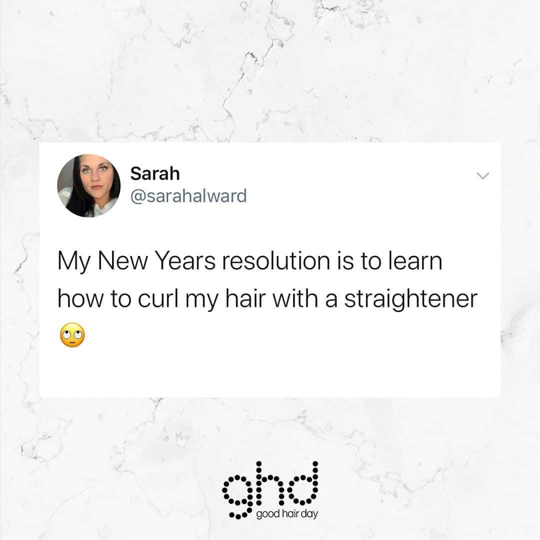 ghd hairさんのインスタグラム写真 - (ghd hairInstagram)「The most important New Year's resolution 😂👏😏 head to our IGTV for the tutorials you need, with @samanthacusicklondon ✨ via sarahalward on Twitter 👌 #ghd #ghdlife #hairmeme #newyearsresolution #priorities #hairhacks」1月3日 20時00分 - ghdhair