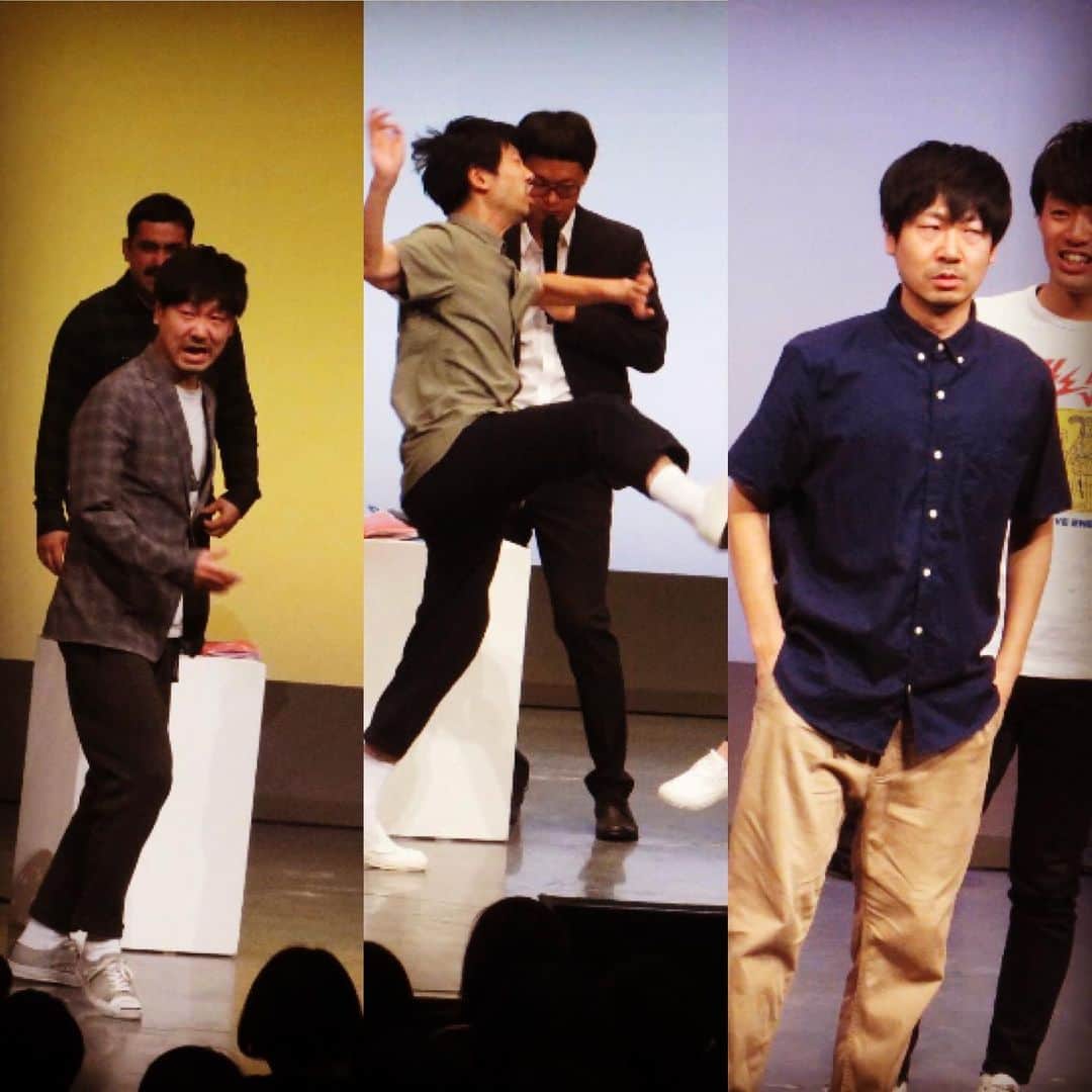 福井俊太郎のインスタグラム：「『もりモリ天国』という幕張オモシロイベントで僕がキレてるところをスタッフさんが集めてくれましたぁ #基本トークは最後キレる #キレるほどのことじゃなくてもキレる #理由はない #不良が喧嘩するのと同じ #目が合ったら喧嘩は不良の思考回路 #トークしたらキレるも福井の以下同文 #初見のお客さんヒイてる #それは申し訳ないけどキレちゃう #またキレるところ観に来て欲しいですぅ #トークコーナーは基本キレちゃうのでぇ #低くねっとりした声で」