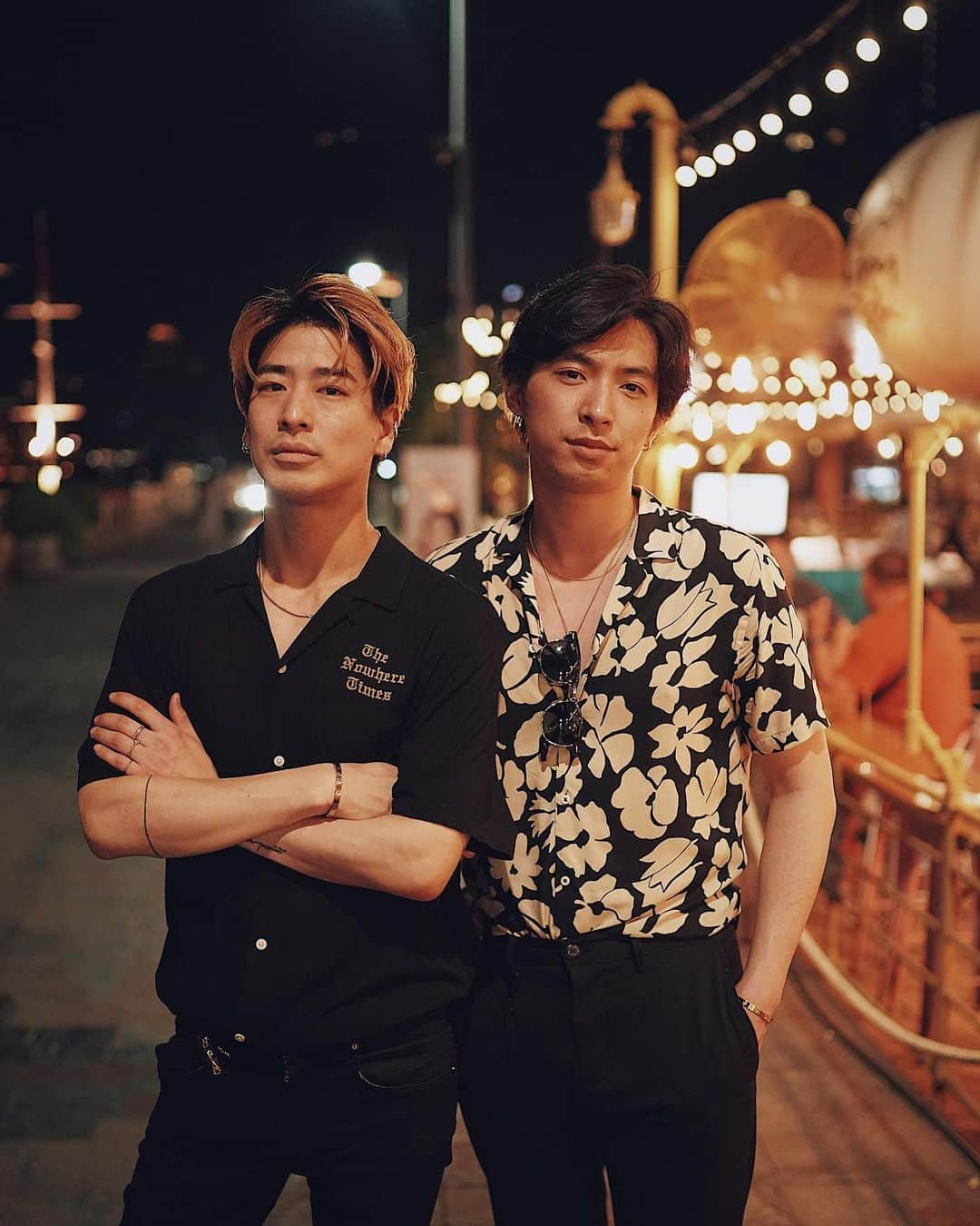 Yuto&Hayato（SUPERTWINS）のインスタグラム：「遅ればせながらあけおめことよろです！🦖🦕 with @yu_idlms  #2020 #悠 #悠渡」