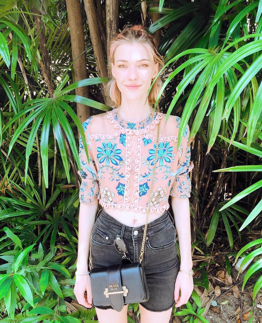 ステファニー・ミチョヴァのインスタグラム：「I wish my living room had this many plants 🌿🌱 우리 거실에도 화분이 이렇게 많이 있었으면 좋겠어요 🥰」
