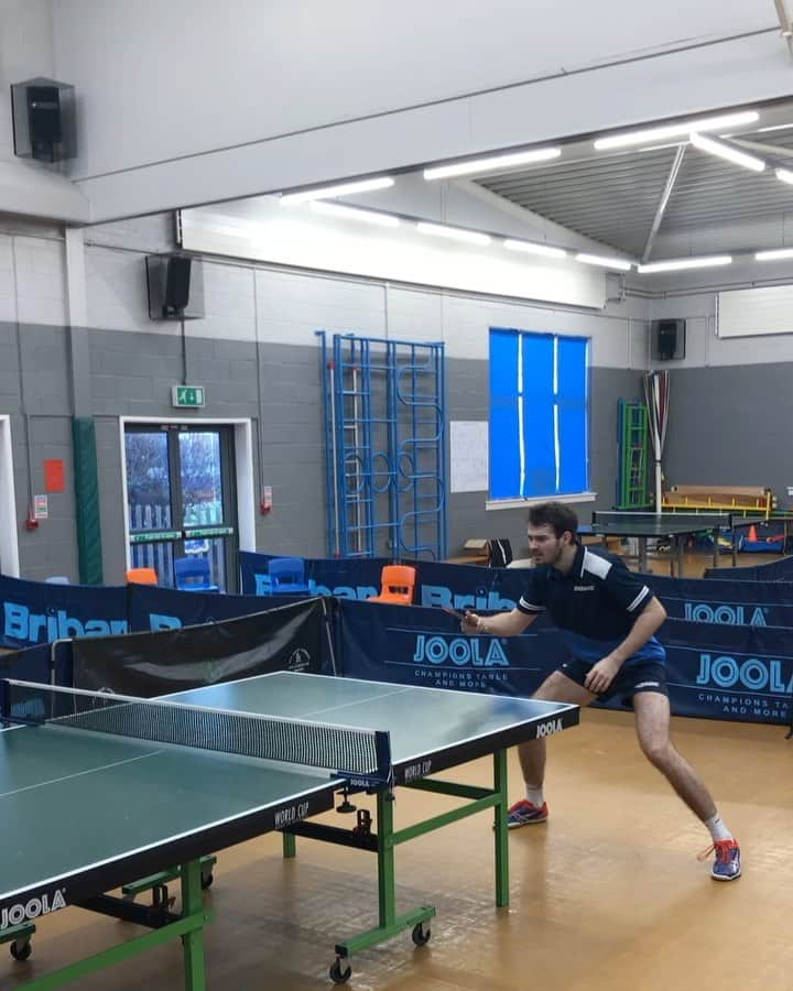 サム・ウォーカーのインスタグラム：「Back to where it all started today 🏓💪🏻」