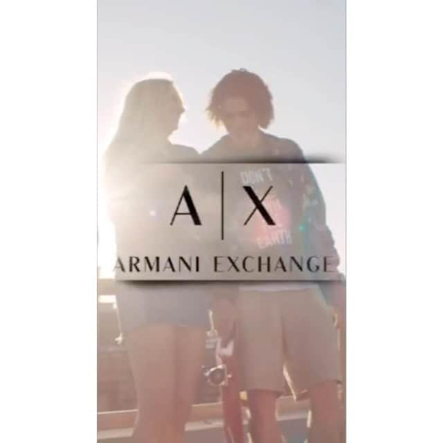 ウィリアム・ペルツのインスタグラム：「So much fun w @armaniexchange #axchange #axss20 #ad 🤍」