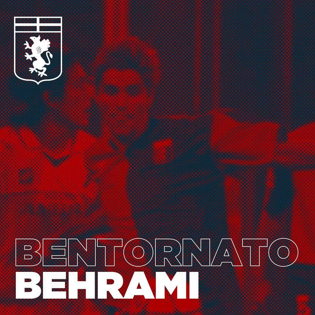 ジェノアCFCさんのインスタグラム写真 - (ジェノアCFCInstagram)「🔴🔵 Valon #Behrami è ufficialmente un giocatore del Genoa.」1月4日 2時27分 - genoacfc