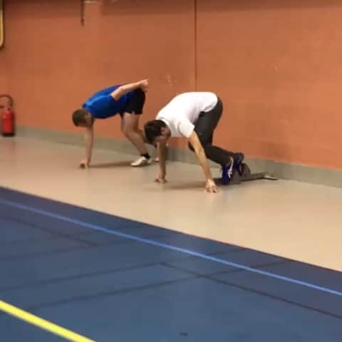 クリストフ・ルメートルのインスタグラム：「L’entraînement suit son cours. #asics #entrainement #sprint #athletisme」