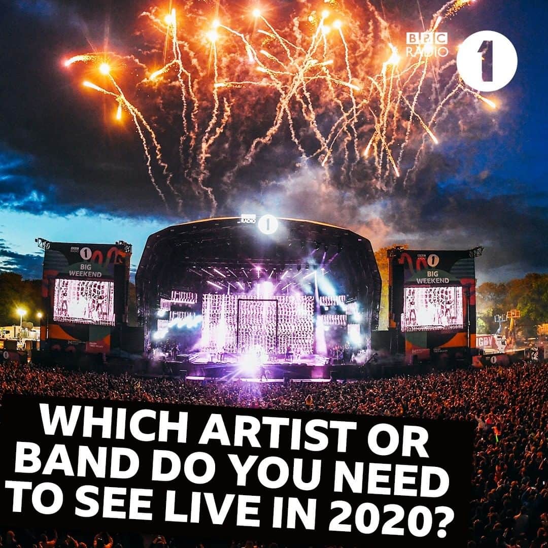 BBC Radioさんのインスタグラム写真 - (BBC RadioInstagram)「If you had a ticket to go and see anyone live this year, who would it be? 🎫」1月4日 4時49分 - bbcradio1