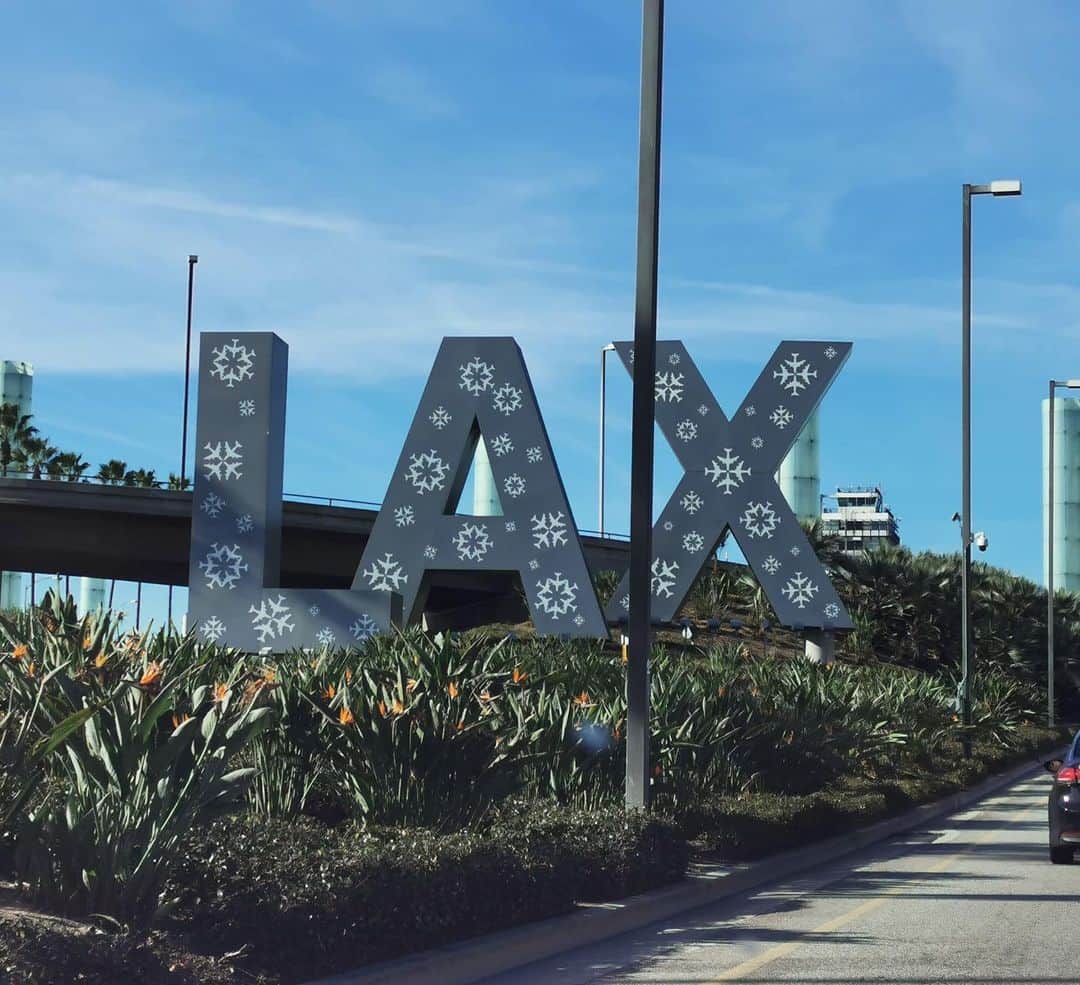 耿冰娃のインスタグラム：「Time to say goodbye♥️Love LA！」