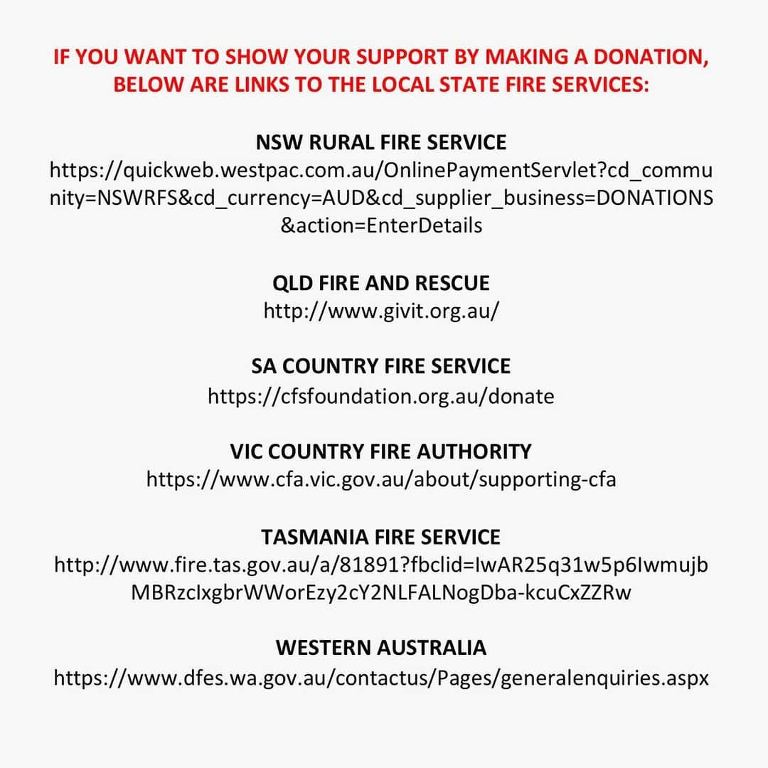 P!nk（ピンク）さんのインスタグラム写真 - (P!nk（ピンク）Instagram)「I am totally devastated watching what is happening in Australia right now with the horrific bushfires. I am pledging a donation of $500,000 directly to the local fire services that are battling so hard on the frontlines. My heart goes out to our friends and family in Oz ❤️」1月4日 15時47分 - pink