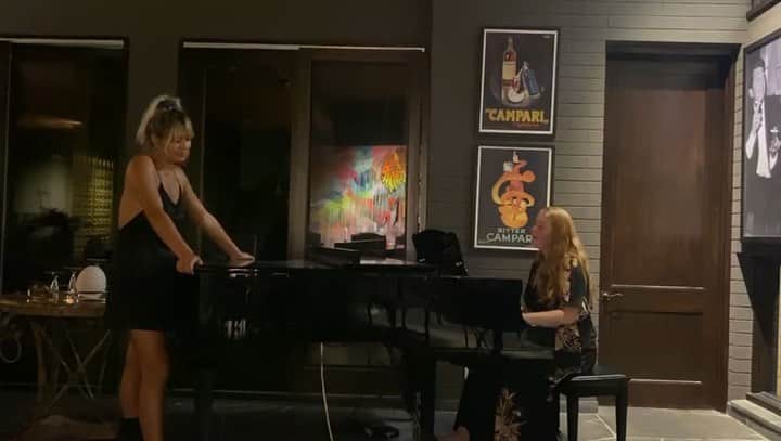 Mali-Koa Hoodのインスタグラム：「@katiecarrmusic shared this song with me over ten years ago, must be about that long since I last sang it with her. I’m not crying, you are. “A Nightingale Sang In Berkeley Square” jazz standard」
