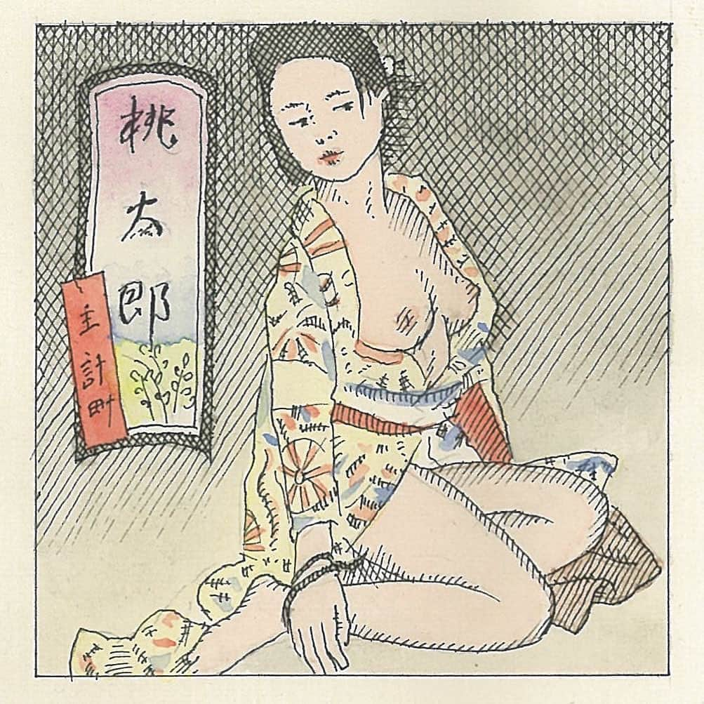 オランピアルタンさんのインスタグラム写真 - (オランピアルタンInstagram)「Araki polaroid drawing by dad, part of a print for my Spring 16 collection 👘❤️👘 #nobuyoshiaraki #pierreletan #OLT #sentimentaljourney #SS16 #tokyomylove」1月4日 8時44分 - olympialetan