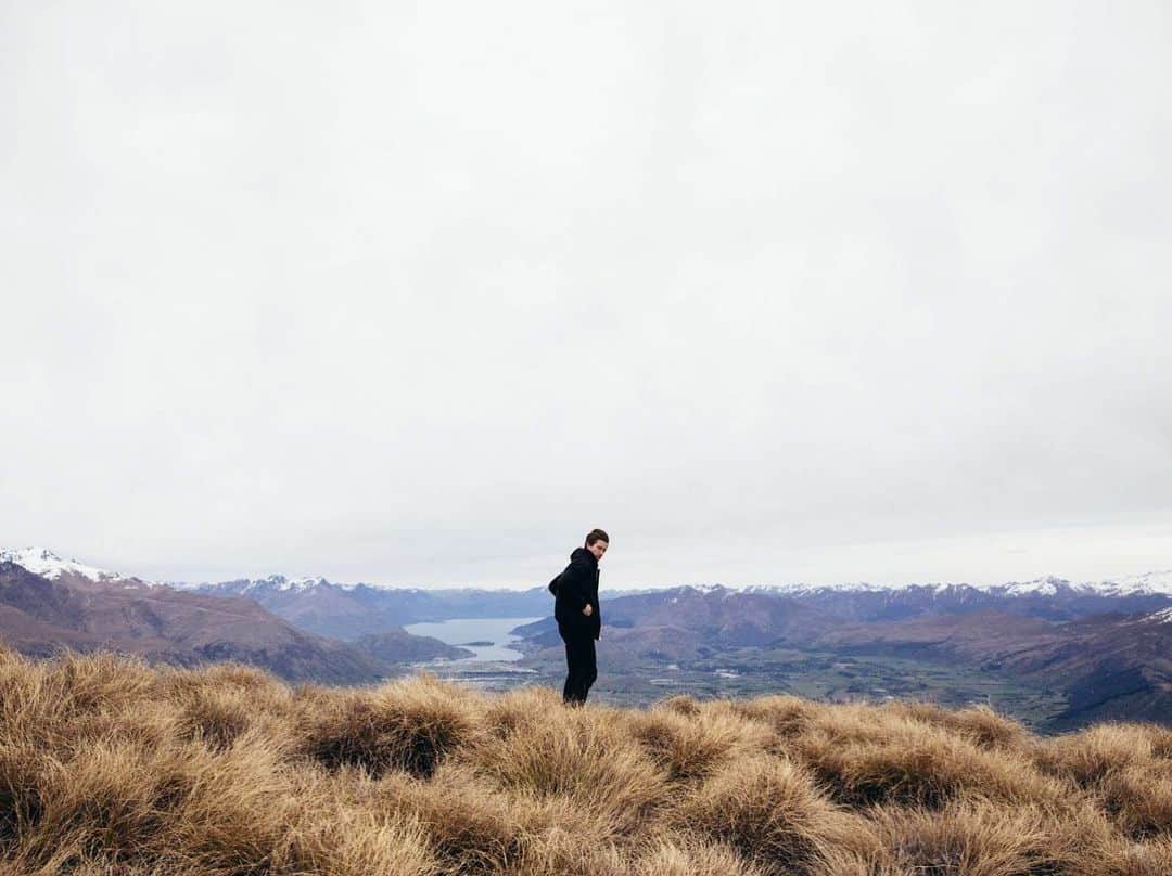 ショーン・ホワイトさんのインスタグラム写真 - (ショーン・ホワイトInstagram)「Hiking around in New Zealand some time ago 🏔 📷 - @gabe_lheureux」1月4日 9時05分 - shaunwhite