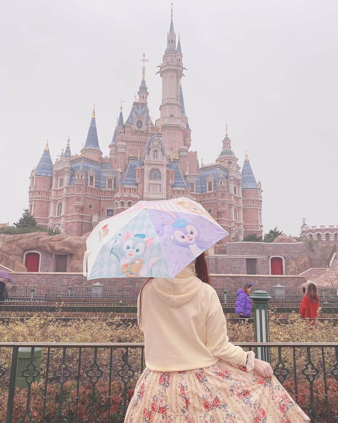 青木美沙子さんのインスタグラム写真 - (青木美沙子Instagram)「雨だったけどかわいかった☂️ 傘カワイイ🌂」1月4日 10時13分 - misakoaoki