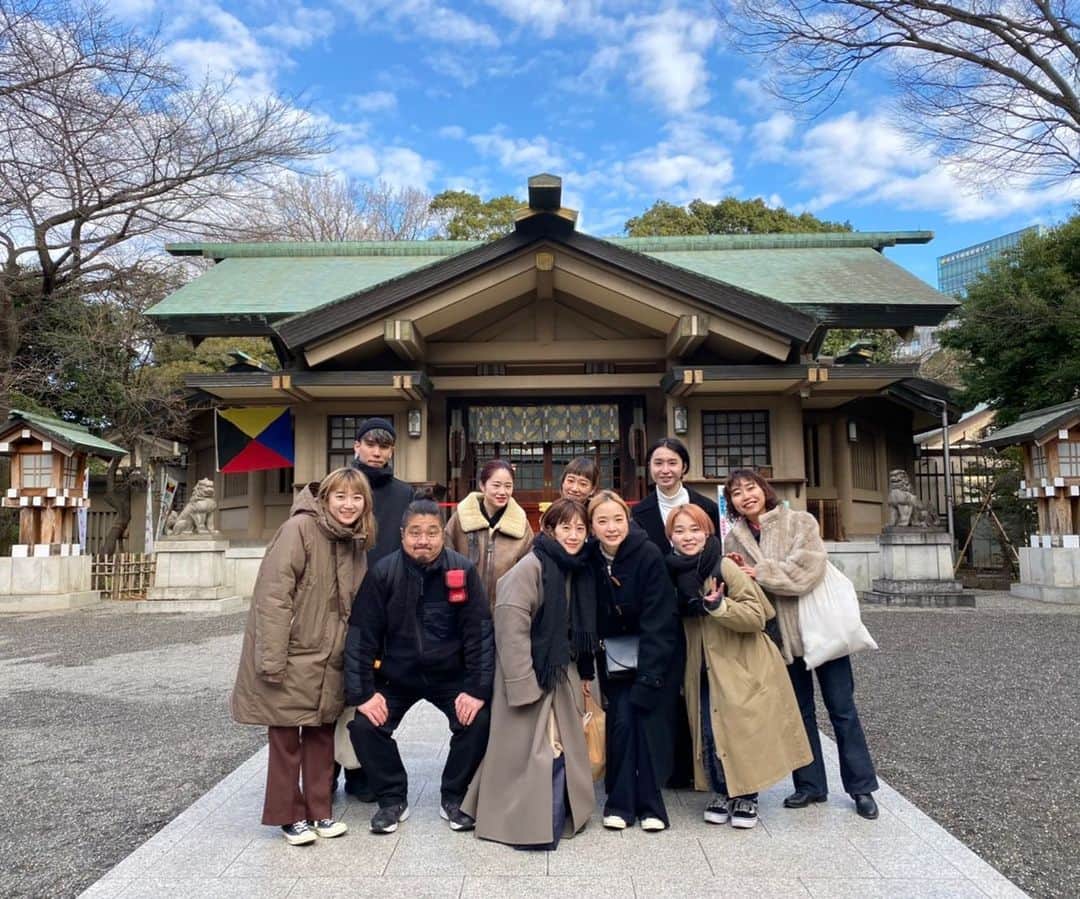 野々口祐子のインスタグラム：「あけましておめでとうございます㊗️ 本日1／4よりSYANオープンです！ 朝から初詣行って準備万端です⛩ みなさまのご来店心よりお待ちしております✨✨ #syan_tokyo」