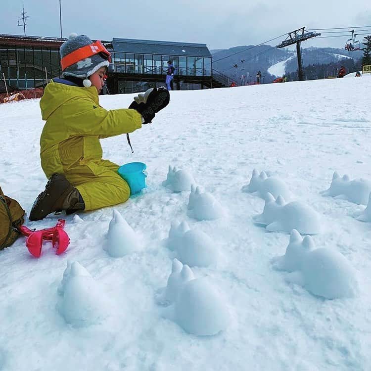 森井ユカさんのインスタグラム写真 - (森井ユカInstagram)「‪2020もネコカップ をよろしくお願いします‼️ 世界を平和に導く無限ネコ製造機『ネコカップ』をデザインしました。夏は砂で、冬は雪で。友達家族がスキーの合間に雪猫を量産してくれました！‬‬ ‪#ネコカップ #nekocup‬」1月4日 10時19分 - yukamorii