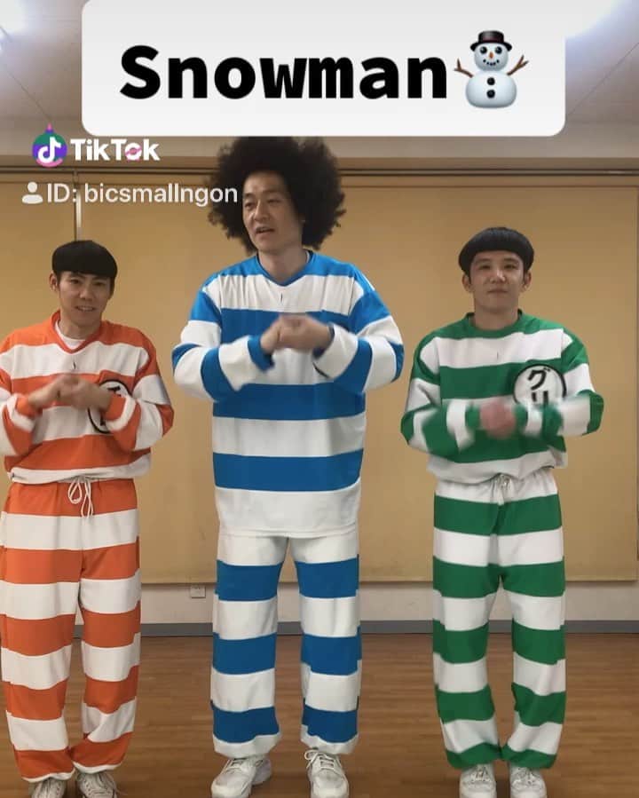 ゴンのインスタグラム：「雪だるま⛄️、Snowman ⛄️、Manusia salju ⛄️lumiukko⛄️、มนุษย์หิมะ ⛄️、Manusia salju ⛄️、Muñeco de nieve⛄️、снеговик⛄️、Schneemann⛄️、ثلج⛄️@TikTok Japan #tiktokjapan」