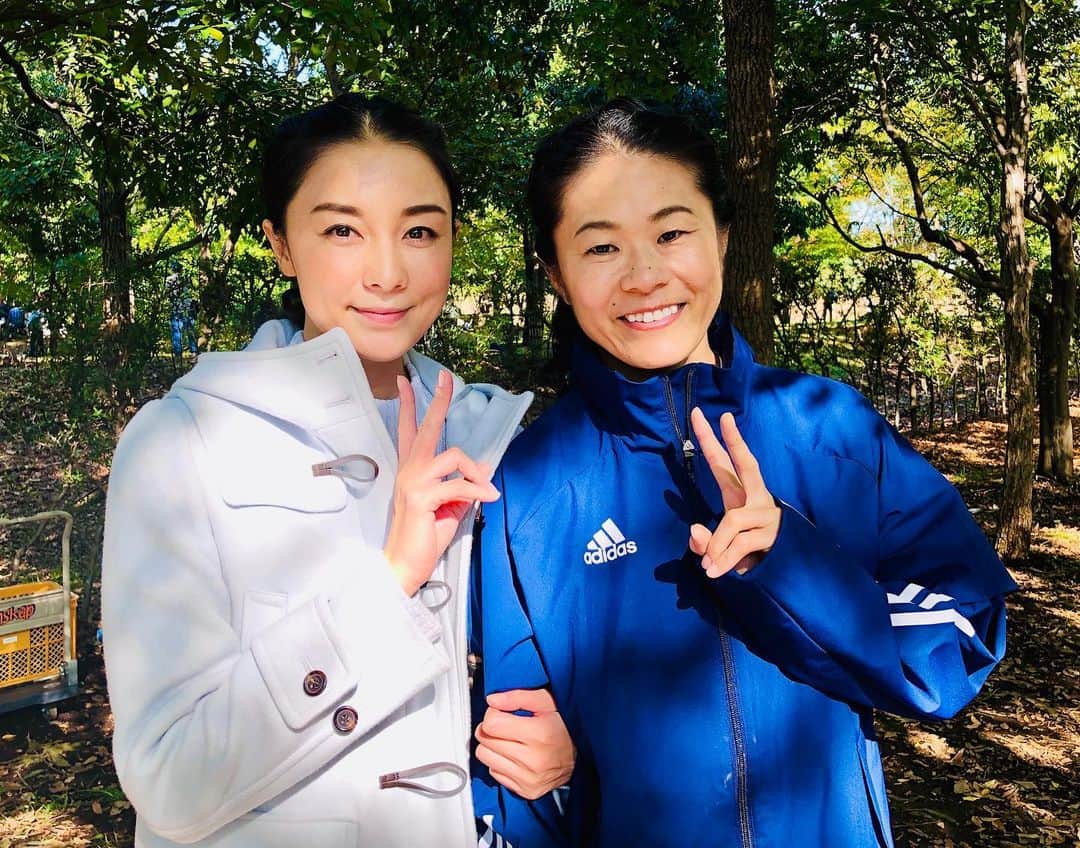 のインスタグラム：「『警視庁•捜査一課長 正月スペシャル』をご視聴くださり、ありがとうございました。 日本女子サッカー界レジェンド、澤穂希さん🤩 女性の誇りです💛  #legend #womansoccer  #feminism #女子サッカー #澤穂希 さん #日本の誇り」