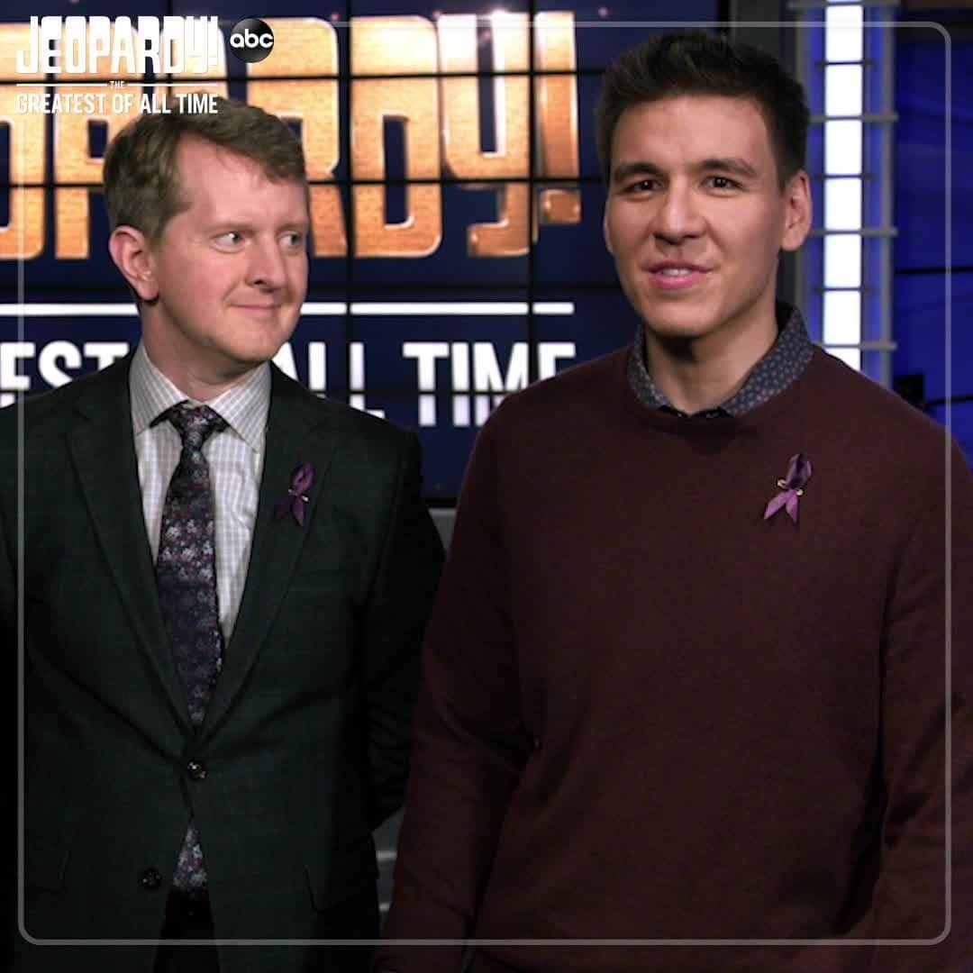 アメリカン・ブロードキャスティング・カンパニーのインスタグラム：「Ken Jennings, Brad Rutter, and James Holzhauer share with us how it feels to be a part of #JeopardyGOAT!」