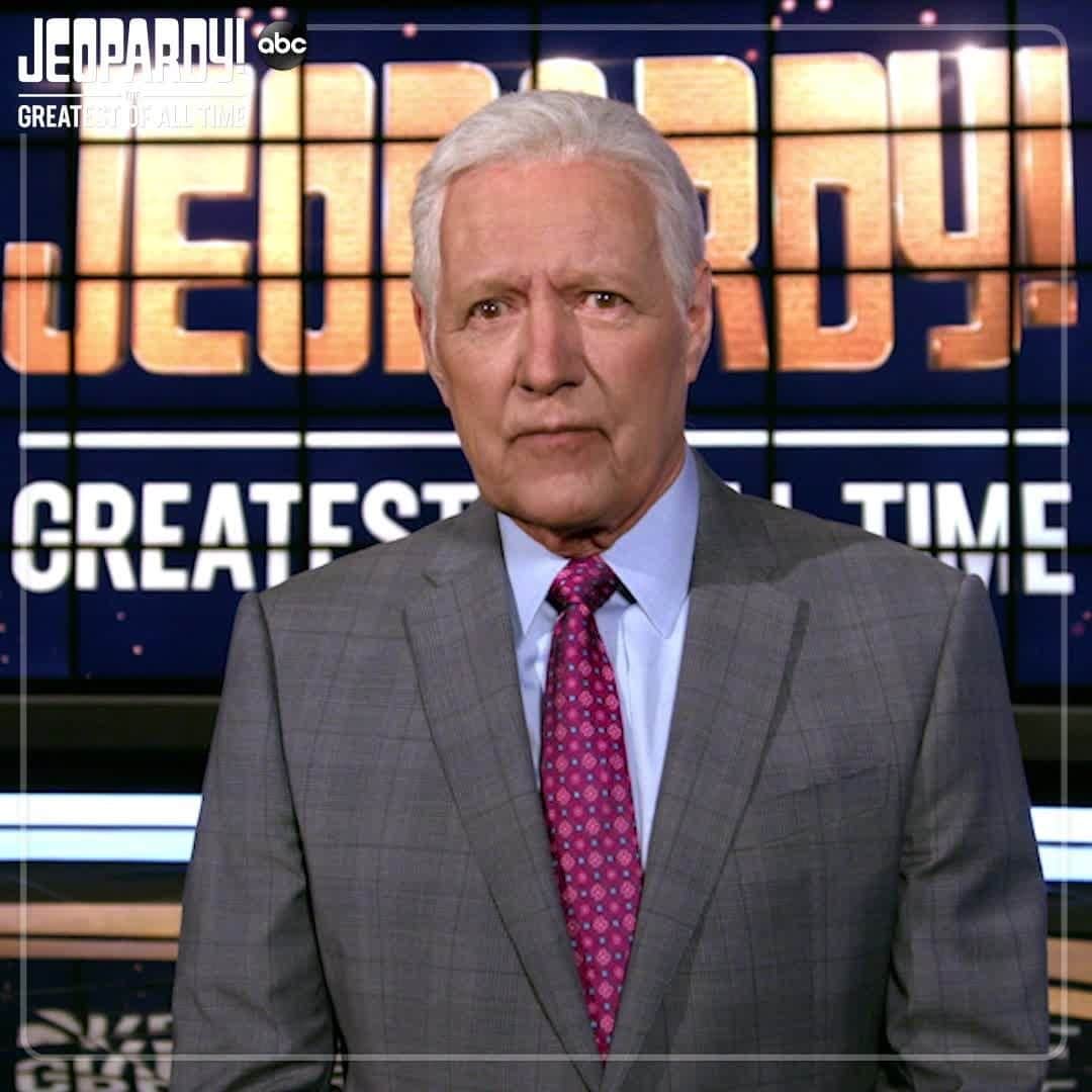 アメリカン・ブロードキャスティング・カンパニーのインスタグラム：「Alex Trebek shares what Jeopardy! means to him. What does it mean to you? #JeopardyGOAT」
