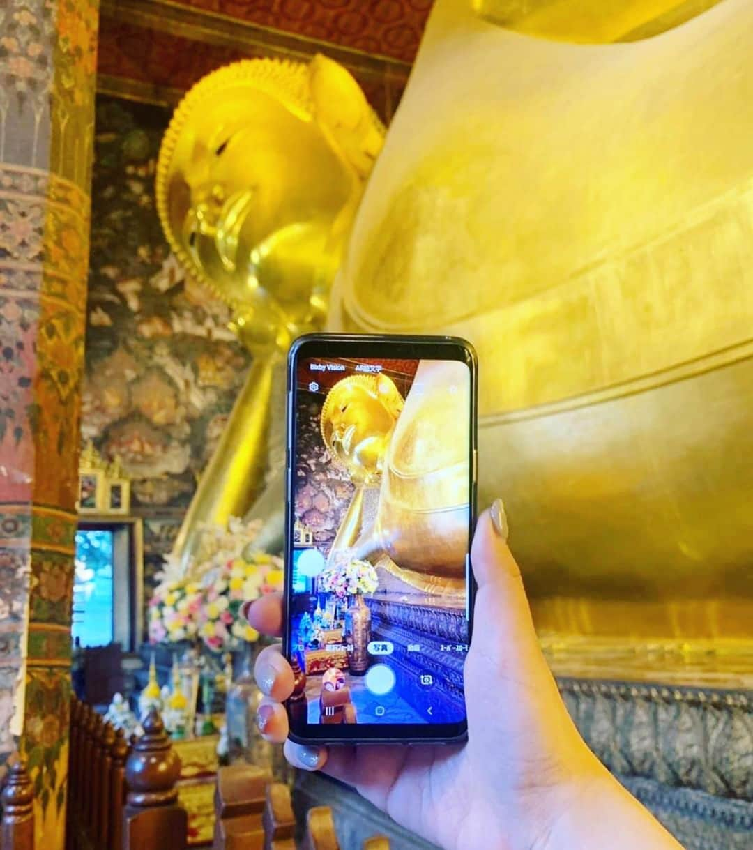 タイ国政府観光庁さんのインスタグラム写真 - (タイ国政府観光庁Instagram)「・ ／﻿ 皆さま☀ ﻿ サワッディー・カー🙏﻿ ＼﻿ ﻿ 今日の #thailovers は... @kome.yaammyrice さん😘﻿ ﻿ ✨バンコクにある最古の王宮寺院「ワット・ポー」をパチリ✨﻿ ﻿ ラーマ3世によって造立された涅槃仏は、全長46 高さ15 と超巨大‼️﻿ ﻿ こちらの寺院は、東洋医学に基づくタイマッサージの総本山ということもあり、敷地内で はタイ古式マッサージを受けることもできます💆✨﻿ ﻿ 📷 @kome.yaammyrice ﻿ 📍ワット・ポー﻿ ﻿ ﻿ [タイ好き（THAI LOVERS）な皆さんの写真を大募集🇹🇭💕］﻿ ﻿ ハッシュタグ #thailovers をつけて、タイで撮影した写真を投稿すると、こちらでご紹介さ﻿せて頂くことがあります🐥﻿ ﻿ 皆様からの投稿をお待ちしています‼️﻿ ﻿ #repost #タイ #バンコク #ワットポー  #こんなタイ知らなかった #もっと知りタイ #はじめてのタイ #タイ旅行 #バンコク旅行 #旅好きな人と繋がりたい #旅行好きな人と繋がりたい #海外旅行  #タビジョ #年末年始旅行 #年末年始 #旅行 #東南アジア #お正月 #thailand #bangkok  #watpho #thaistagram #amazingthailand #thailandtravel #thailandtrip  #genic_thailand #lovethailand ﻿」1月4日 18時31分 - amazingthailandjp