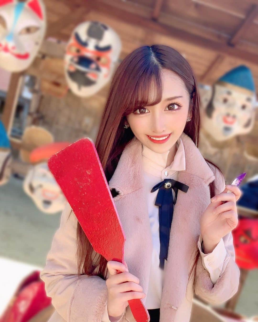 みおさんのインスタグラム写真 - (みおInstagram)「#羽子板#お正月っぽい」1月4日 18時33分 - mi0_77