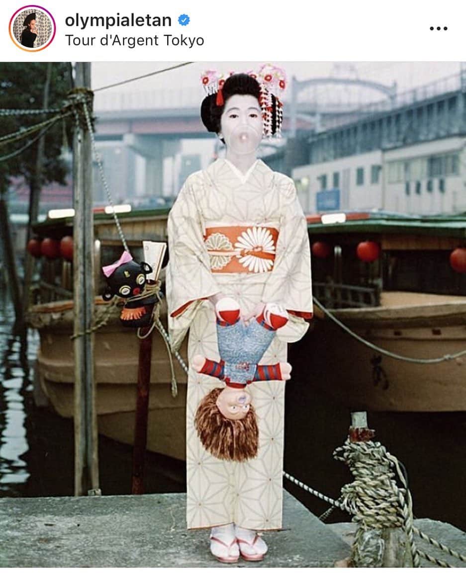 花代さんのインスタグラム写真 (花代Instagram)「花本編集中 the face 半玉時代」1月4日 20時10分 hanapooo