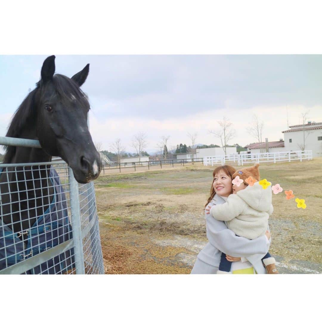 吉田明世さんのインスタグラム写真 - (吉田明世Instagram)「岡山満喫しております😊 おやすみするって大事！  岡山は旦那さんの実家です🏡 もうすぐ帰ります🗼 #岡山　#帰省中 #岡山のお雑煮が大好きです #ほぼパジャマな嫁を受け入れてくれる #優しいお義父さんお義母さん  #蒜山ジャージーランドに行きました #馬よりカラス派な娘 #今年も年越しの瞬間はジャンプしましたよ」1月4日 20時49分 - akiyo0414