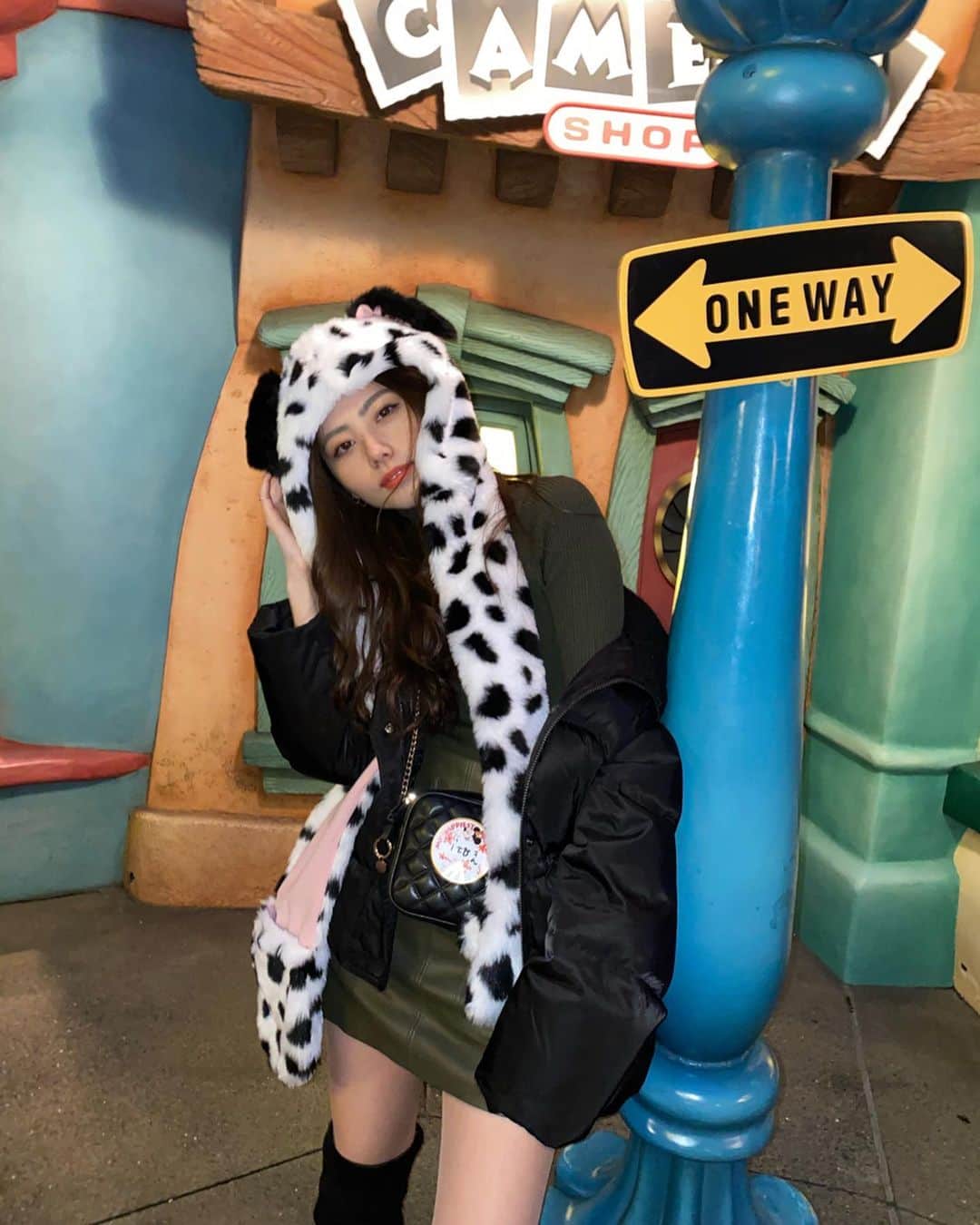 のインスタグラム：「･ ･ ･ ･ ‎たのしかった（ᐡˊﻌˋᐡ）🐾 ･ ･ ･ ･ ･ #disney #today #instagood」