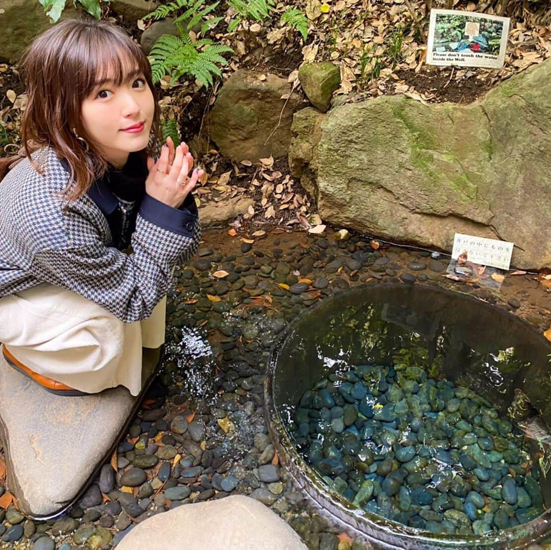 鈴木愛理さんのインスタグラム写真 - (鈴木愛理Instagram)「✴︎ 東京のいいね👍を見つける「東京GOOD!」 . 明後日1月6日放送の東京GOOD!は 「100年かけて作られた人工の森 明治神宮」　⛩ . 実は、はじめての明治神宮でした。自然の素晴らしさに感動し、木々の意味合いに納得したロケ。ずーっと見てみたかったパワースポットにも行けましたよ❤︎是非見てくださいね！！！ #年明け前のロケだったというのと #明治神宮の紅葉が遅めというのもあり #とても素敵な紅葉が見れました😌 . . 番組公式インスタグラムもチェックよろしくお願いします💓 @tokyo_good_tvtokyo #tokyogood」1月4日 23時21分 - airisuzuki_official_uf