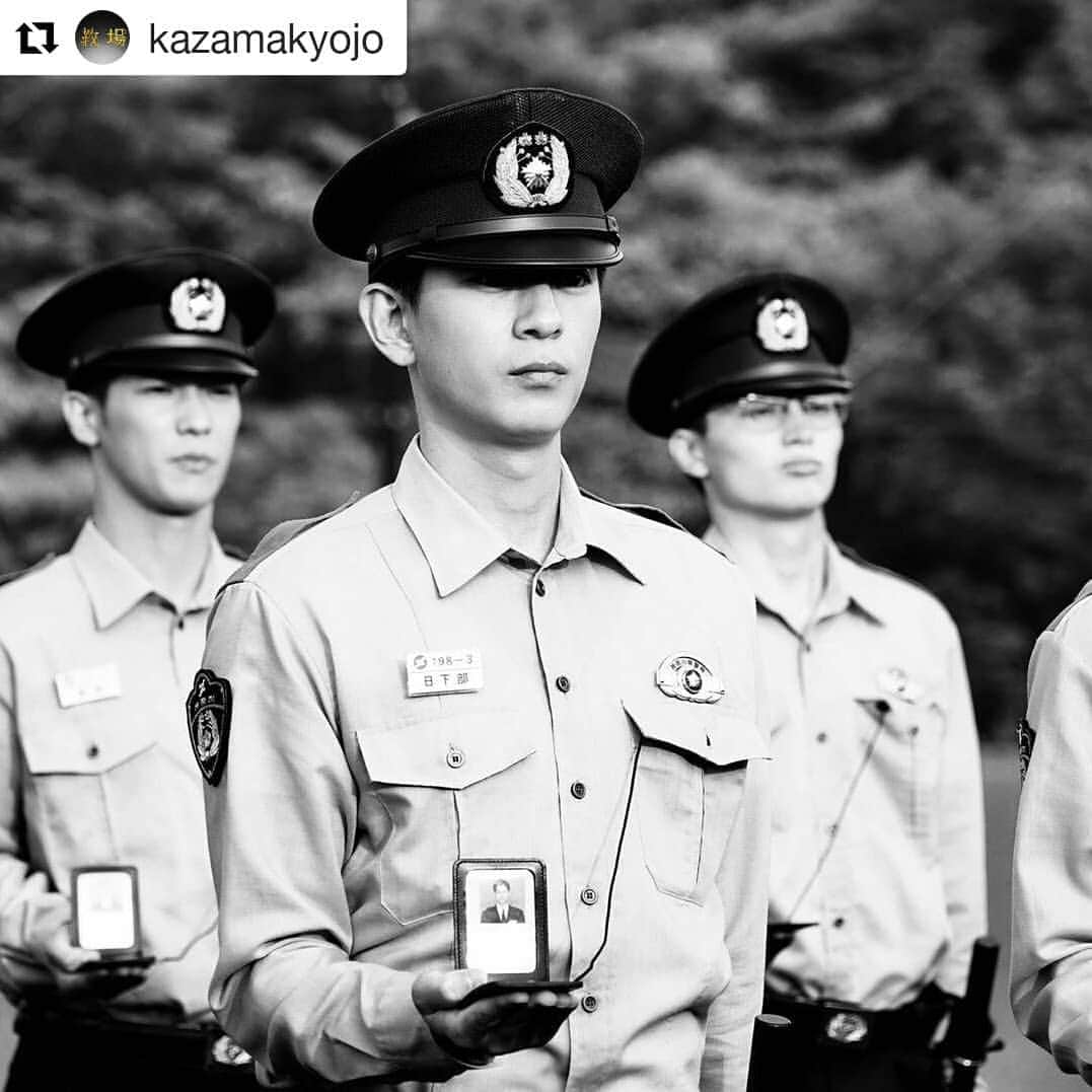のインスタグラム：「#Repost @kazamakyojo (@get_repost) ・・・ #教場 #風間教場 #木村拓哉 #君塚良一 #三浦翔平 #味方良介 #堀丞 #2020年１月４日 #１月５日 #二夜連続 #fujitv  #フジテレビ系列#FNS#8ch#OHK#岡山放送 あすもよる9時～放送です！」