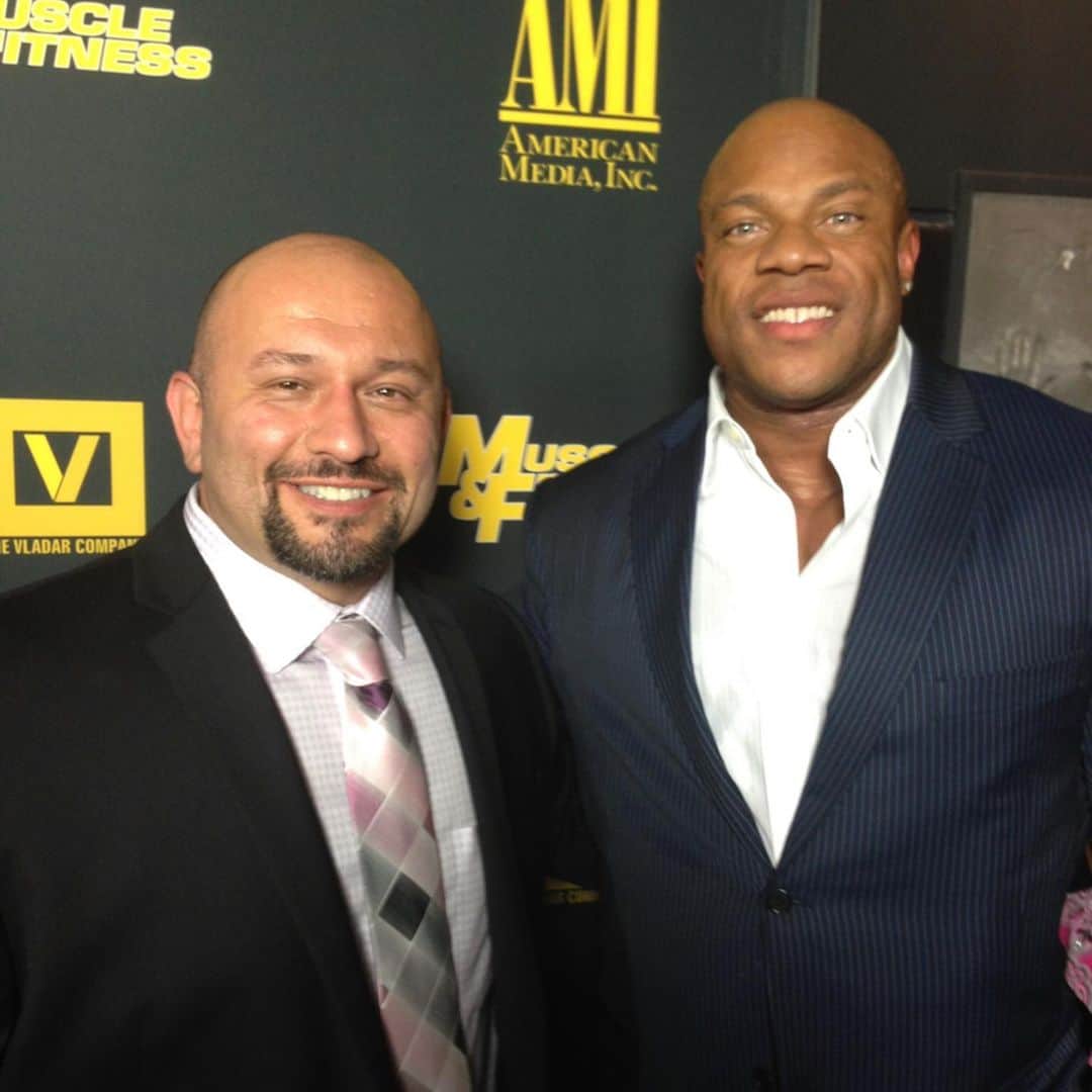 Phil Heathのインスタグラム：「Happy Birthday to my Brother and I mean my Brother @hanyrambod as he turns that Magical “45” today!!! I say magical because when I had asked Hany yesterday how old he was gonna be he said “45” and I was like “oh like Michael Jordan 45” we both laughed haha. Throughout our friendship came a ton of adversities, most of which we have never truly shared with the world, but also a huge amount of victories and I don’t just mean OLYMPIA victories. See, what makes Hany my Brother is how invested he is and always has invested true, honest and genuine, vulnerability to our relationship which is something I value more than riches itself. The loyalty Hany has shown has been nothing but A-Grade and I am privileged to get to know such a Man as I’ve witnessed your growth as a Man, a Husband, a Father, a businessman and of course the greatest coach our sport has ever seen. 19 Olympia wins in multiple categories is unparalleled and although he doesn’t get the credit he truly deserves, imma give you your respect, the flowers, the punches to the arm when we argue, but most importantly the love that only a brother can give. May you enjoy your day, weekend with @missnaz who also has a bday coming up and ofc my fave lil nephew Kameron! Much Love Always. #HanyRambod #Birthday #TheGoat #CaptainKobedieh #MrTadig #PersianNinjaKicks #MyBrother #iRideWitYou #TGPC4Life #SandowCollectors #philheath #ifbb #bodybuilding #coach #MrOlympia #fitness #physique #fitfam #motivation」
