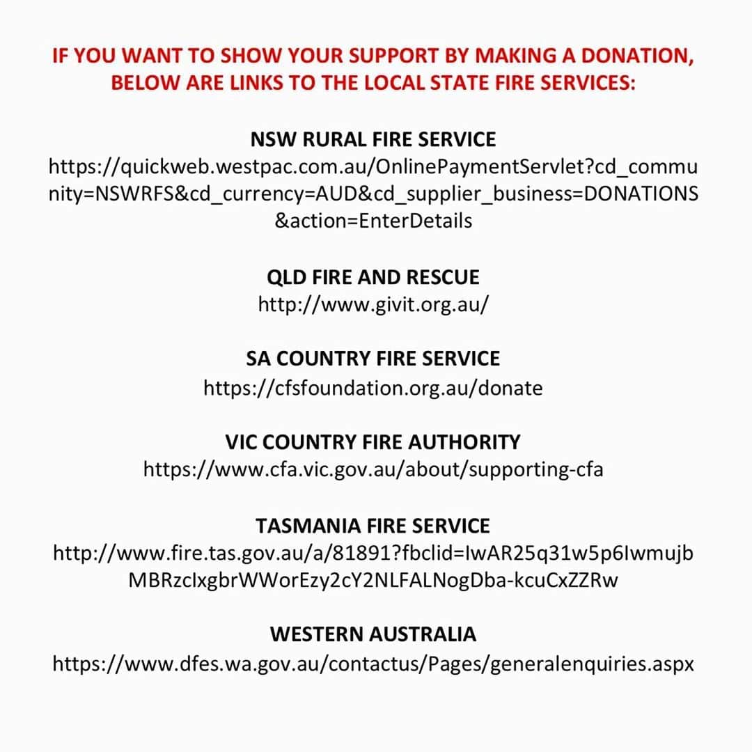 ニコール・キッドマンさんのインスタグラム写真 - (ニコール・キッドマンInstagram)「Our family’s support, thoughts and prayers are with everyone affected by the fires all over Australia. We are donating $500,000 to the Rural Fire Services who are all doing and giving so much right now.」1月5日 8時10分 - nicolekidman