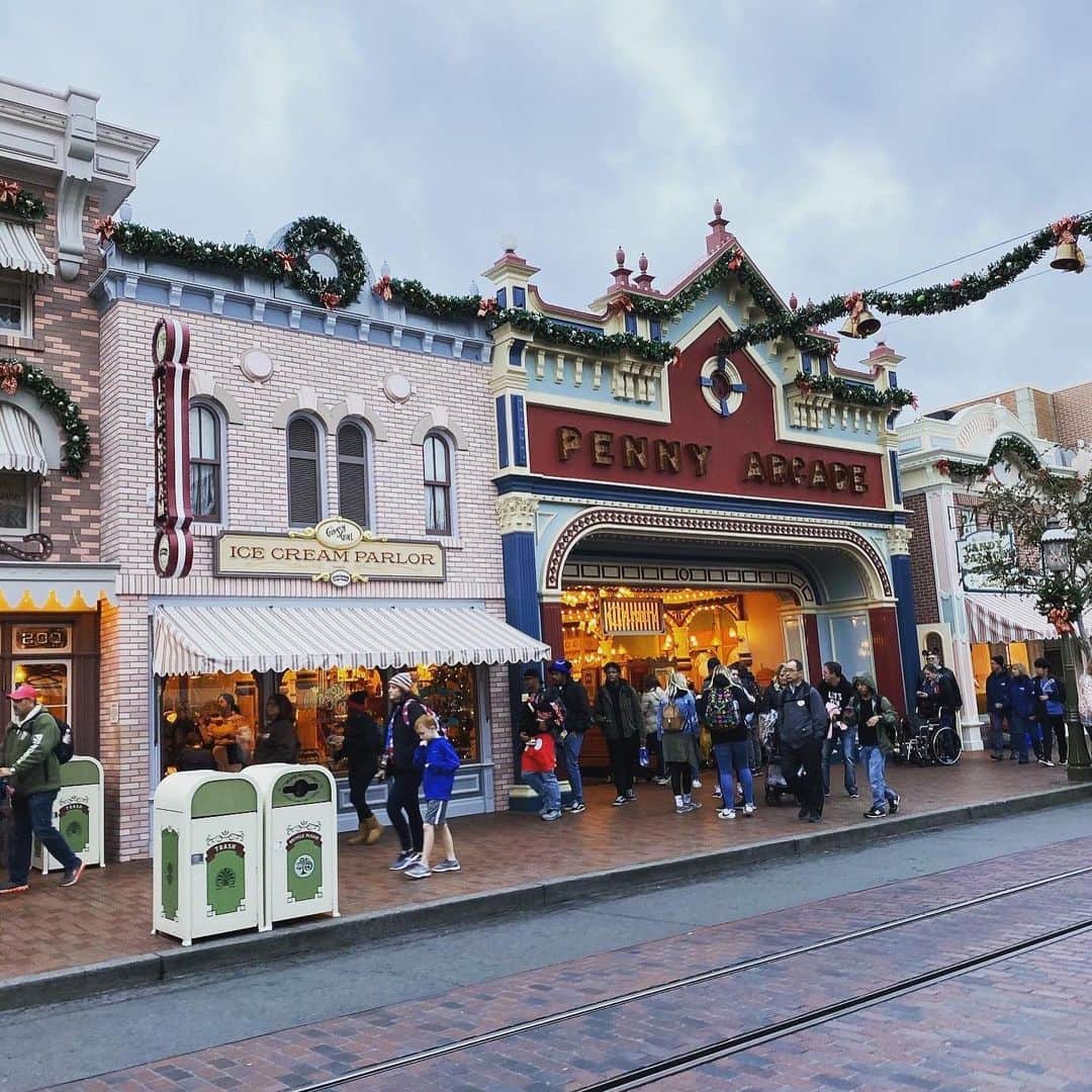 アシュレイ・ベンソンのインスタグラム：「I love Disney #holidaysbeginhere @disneyland #disneyland」
