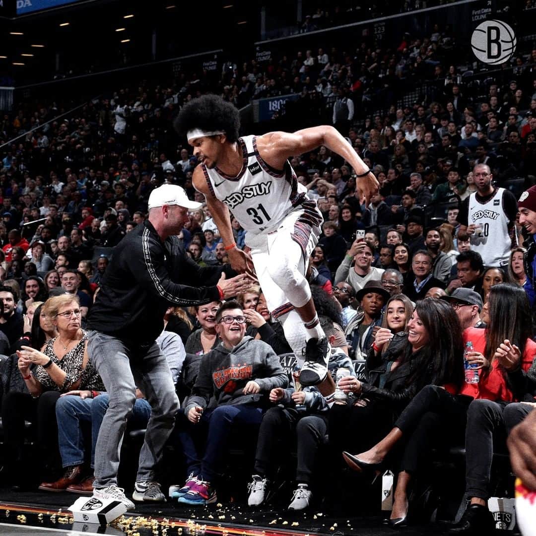 Brooklyn Netsさんのインスタグラム写真 - (Brooklyn NetsInstagram)「'scuse me pardon me」1月5日 9時42分 - brooklynnets